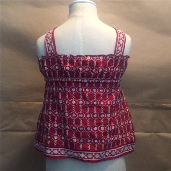 max studio red summer tank top - Picture 4 of 6